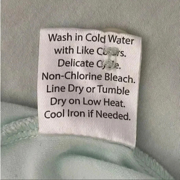 Texere Ligt Green Viscose Jersey Knit Nightshirt Pajama SZ L - Picture 10 of 12